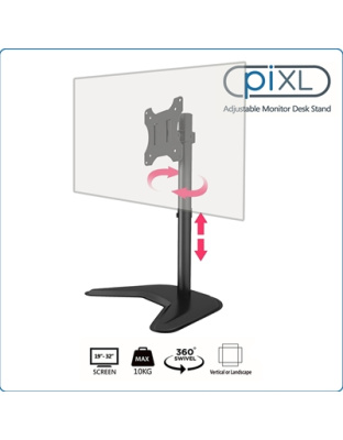 piXL Single Monitor Arm Desk S