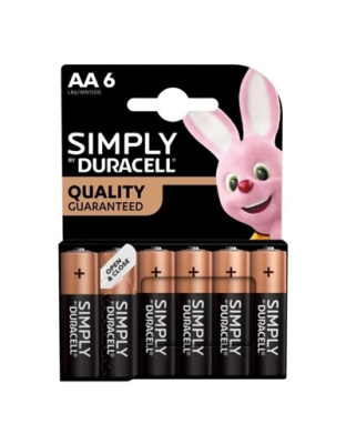 Duracell Simply Alkaline Pack