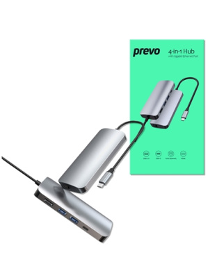 Prevo C501R 4-In-1 USB-C Netwo