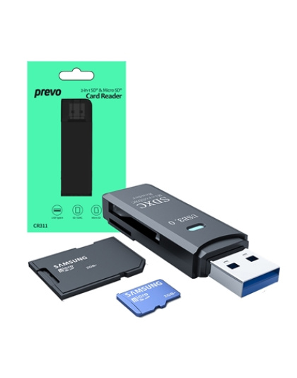 Prevo CR311 USB 3.0 Card Reader