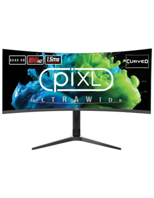 piXL CM34C7 34 Inch Ultrawide Curved Gam