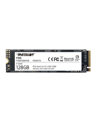 Patriot P300 (P300P128GM28) 128GB NVMe SSD, M.2 Interf