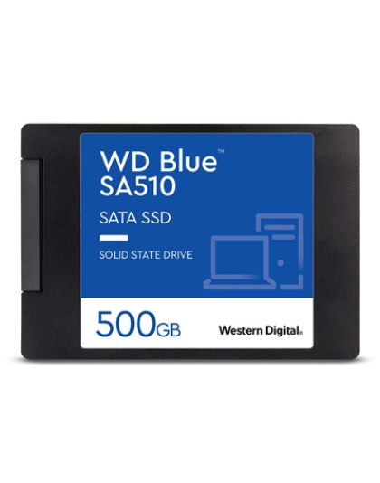 WD Blue (WDS500G3B0A) SA510 500GB 3D NAND 2.5" SATA SS