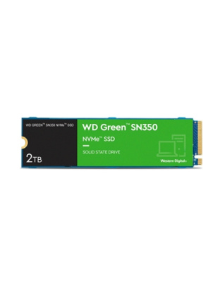 WD Green SN350 (WDS200T3G0C) 2TB NVMe SSD, M.2 Interfa