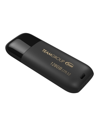 Team  C175  128GB  USB  3.2  Black  USB  Flash  Dr