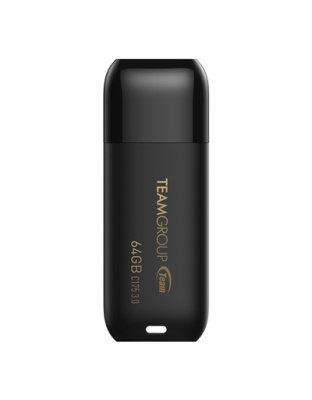 Team  C175  64GB  USB  3.2  Black  USB  Flash  Dri