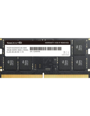 Team  Elite  TED516G5600C46A-S01  16GB  (1  x  16G